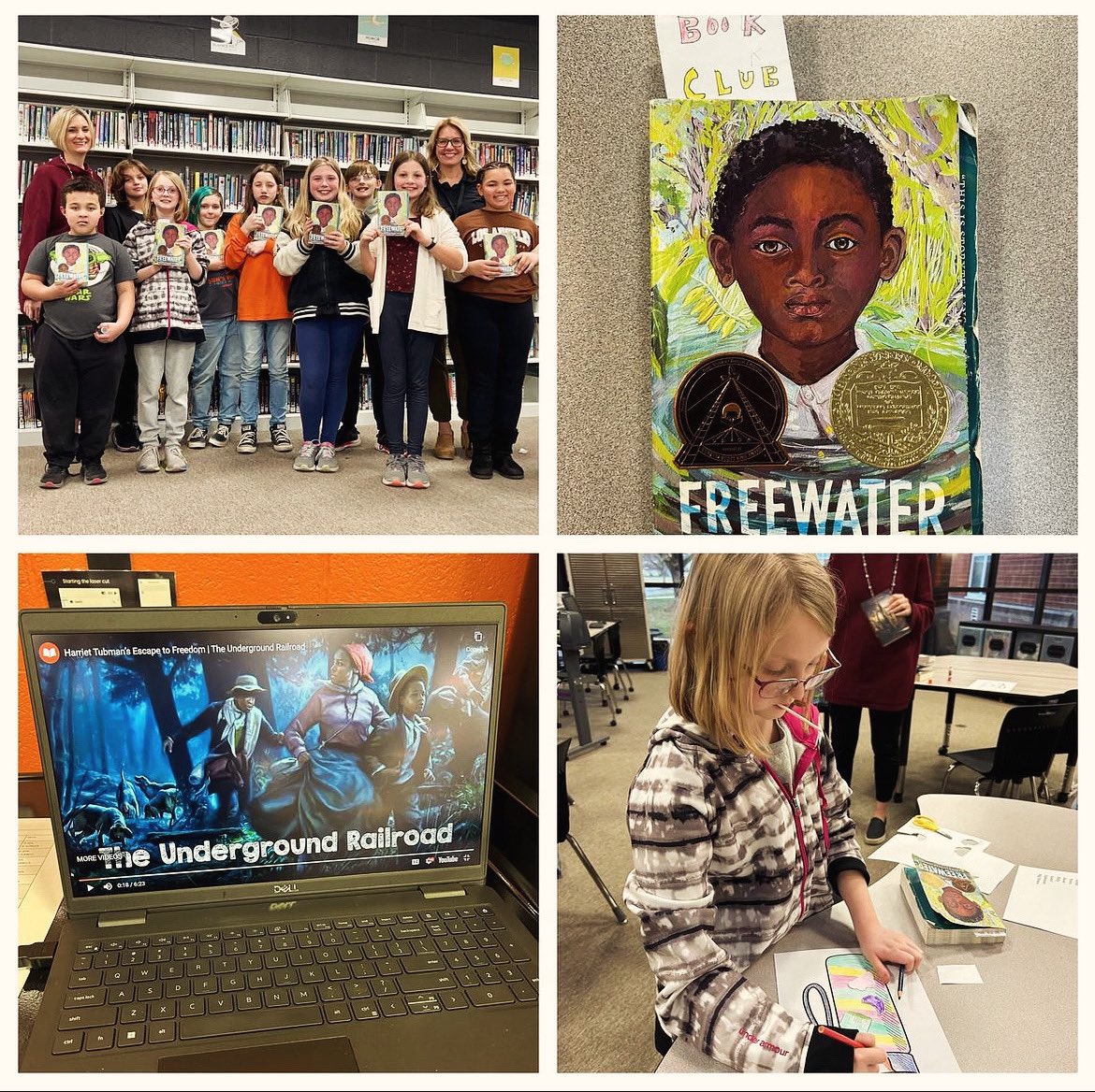 A great day for 5th/6th grade book club! <a href="/mrs_erin_smith/">Erin Smith</a> @AminaLuqman <a href="/hanovermspto/">Hanover Middle PTO</a>