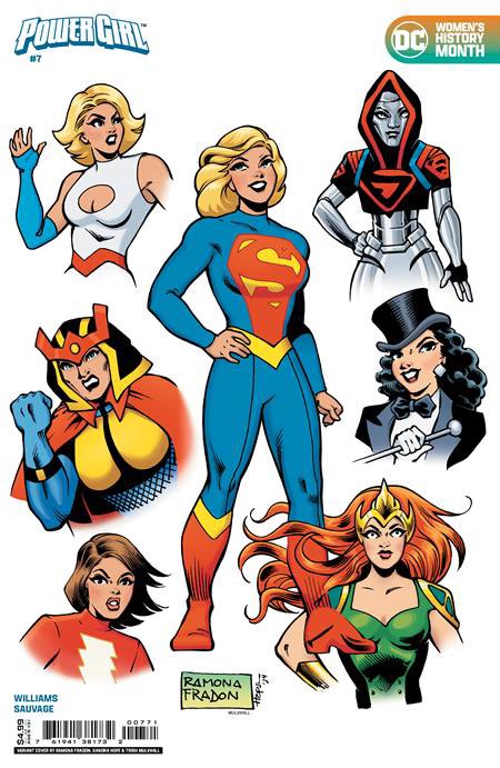 Two weeks ago, we finished these Ramona Fradon covers for Women’s History Month. DC Comics Eddy Choi sent these last night to share. Inks by Sandra Hope, color by yours truly. RIP Ramona, it was an honor.