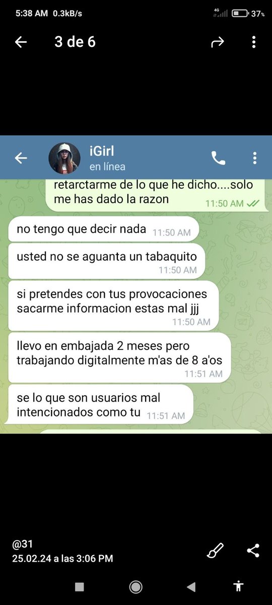GtMonyk's tweet photo. @RamonaFeag4361 @A__la__Carga @DavidCasarejos @ConsEspLaHabana Y esa misma persona dice abiertamente y sin escrûpulos trabajar hace 2 meses en la @EmbEspCuba https://t.co/aARsT6I62K