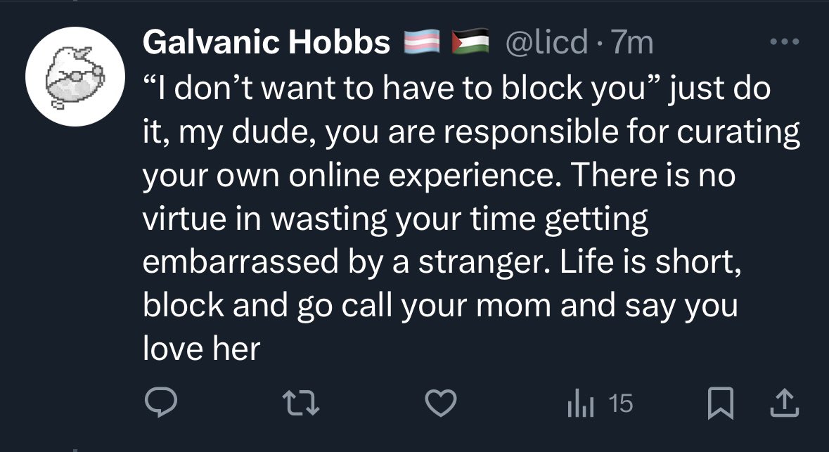 licd's tweet image. I think I just freed someone from the shackles of being Online