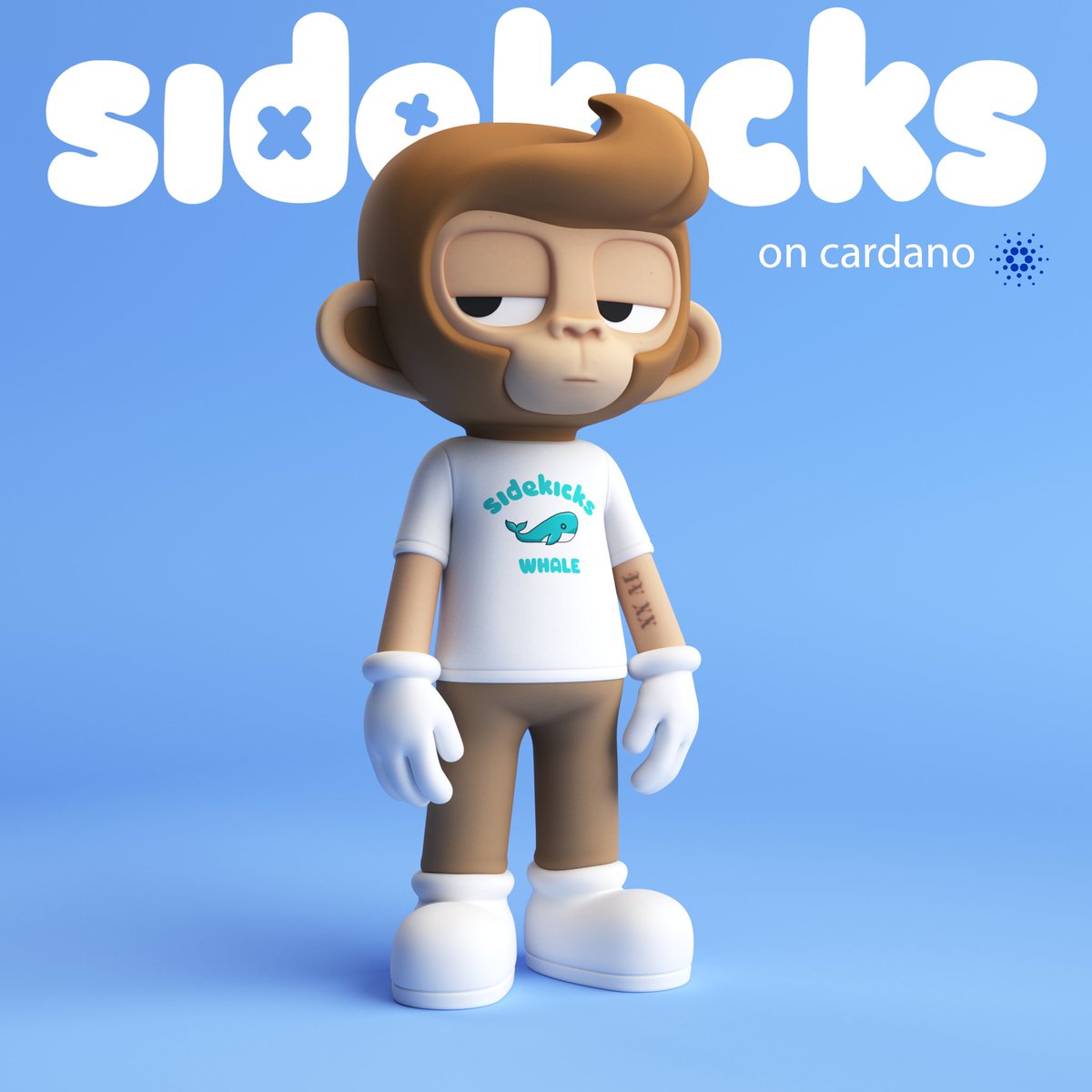 Whether you're a guppy, a trout, a dolphin or a <a href="/cardano_whale/">whale</a>, we all need a Sidekick 🤘

🐳 5 WL GIVEAWAY 🐳
1- Follow <a href="/SidekicksNFT/">Sidekicks</a> and join our discord discord.gg/VcTRf9PBeR
2- Like and Retweet this Post
3- Tag 2 Sidekicks (friends)!