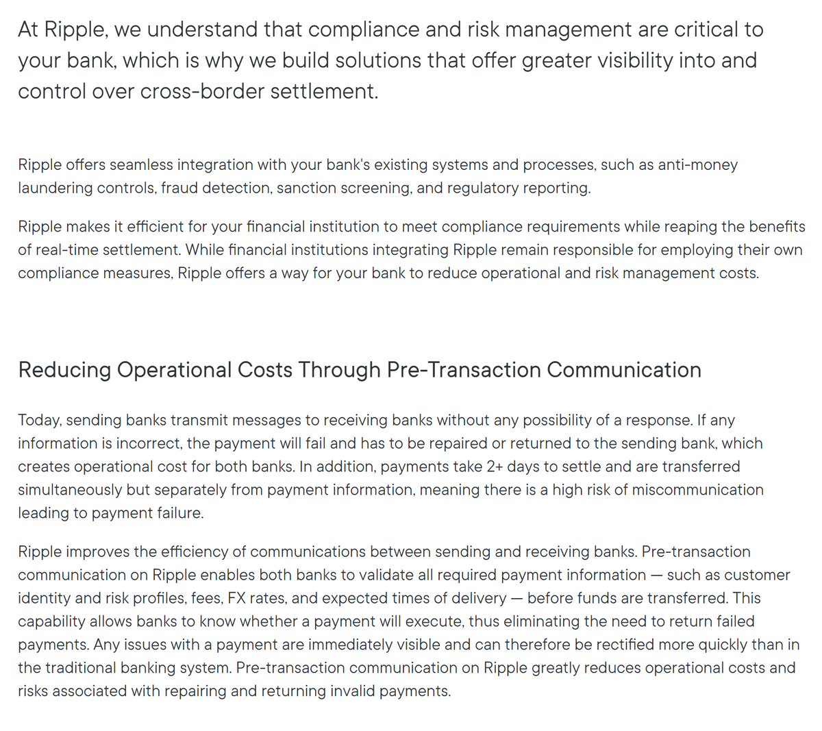 As we inch closer and closer to global crypto regulations, you must be  focusing on the companies in this space that are transparent and compliant.  #Ripple, regardless of what you believe because