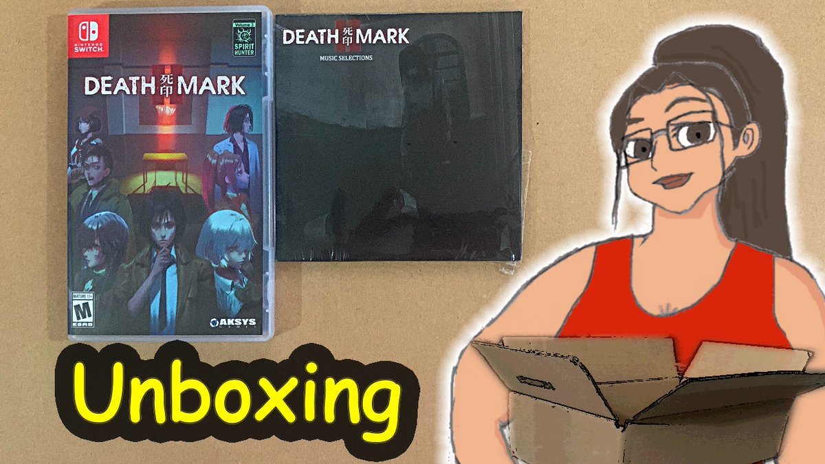 NGamerGal's tweet photo. Whats up gamers! I will be Unboxing Spirit Hunter: Death Mark II for the Nintendo Switch. This copy was provided by Aksys to unbox for you. Thank you Aksys Games.  Happy Gaming Guys.  

#unboxing #deathmarkII #aksysgames

🚨https://t.co/vGEP3nvxMI🚨 https://t.co/RHBnaIBvmn