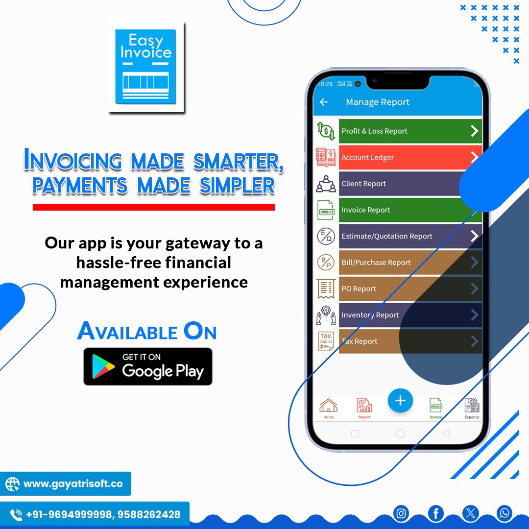 Make invoicing a breeze with Easy Invoice Pro! 💻 Our user-friendly platform simplifies the entire process, from creating invoices to accepting payments. #easyinvoiceproapp #invoicemakerapp #InvoiceManagement #ProfessionalInvoicing #InvoicingMadeEasy #InvoicingSolution