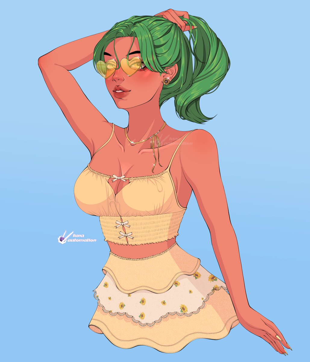 She made my OC's face card go quadruple platinum with this one!!! 💫❤️‍🔥   <a href="/LUNA_AUTOMATION/">gabi 🌸</a> is amazing - I'M IN LOVE WITH EVERY DETAIL ❣️