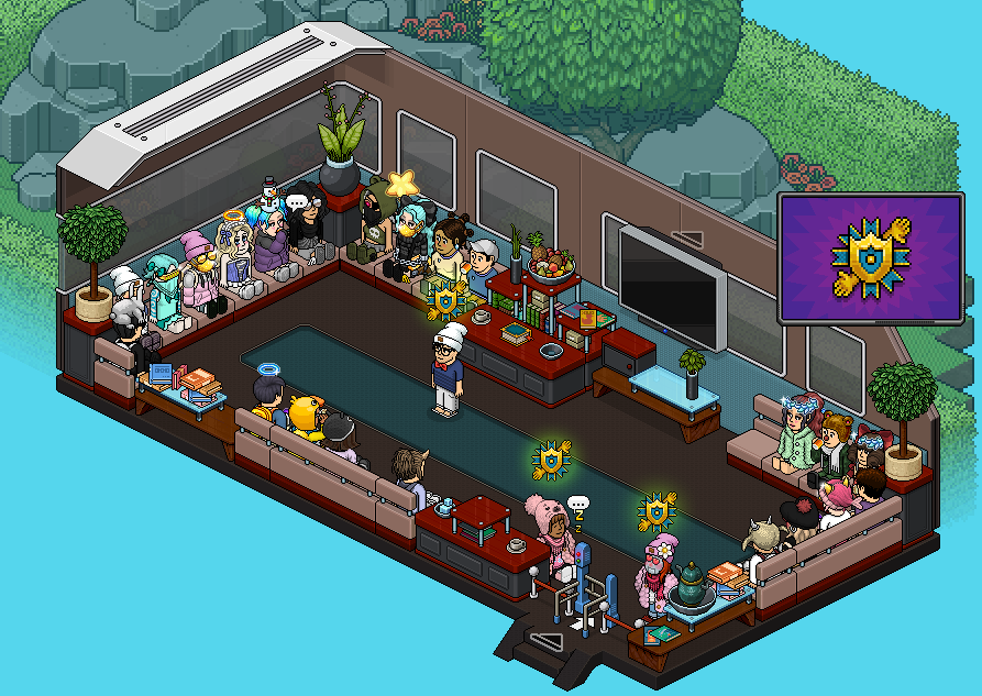 ZarekHabbo's tweet photo. Got to see so many wonderful people yesterday in the @Habbo Ambassador Infobus! We got to learn about the the achievements required to obtain a Training Pass! Woo!
Do you see yourself?
Group 1 through 4 on this tweet, 5 to follow
#habbo #tradingpass #woo #ambinfobus #habbosafety https://t.co/60RsdN2XIF