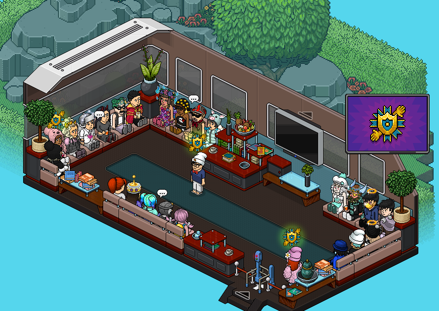 ZarekHabbo's tweet photo. Got to see so many wonderful people yesterday in the @Habbo Ambassador Infobus! We got to learn about the the achievements required to obtain a Training Pass! Woo!
Do you see yourself?
Group 1 through 4 on this tweet, 5 to follow
#habbo #tradingpass #woo #ambinfobus #habbosafety https://t.co/60RsdN2XIF