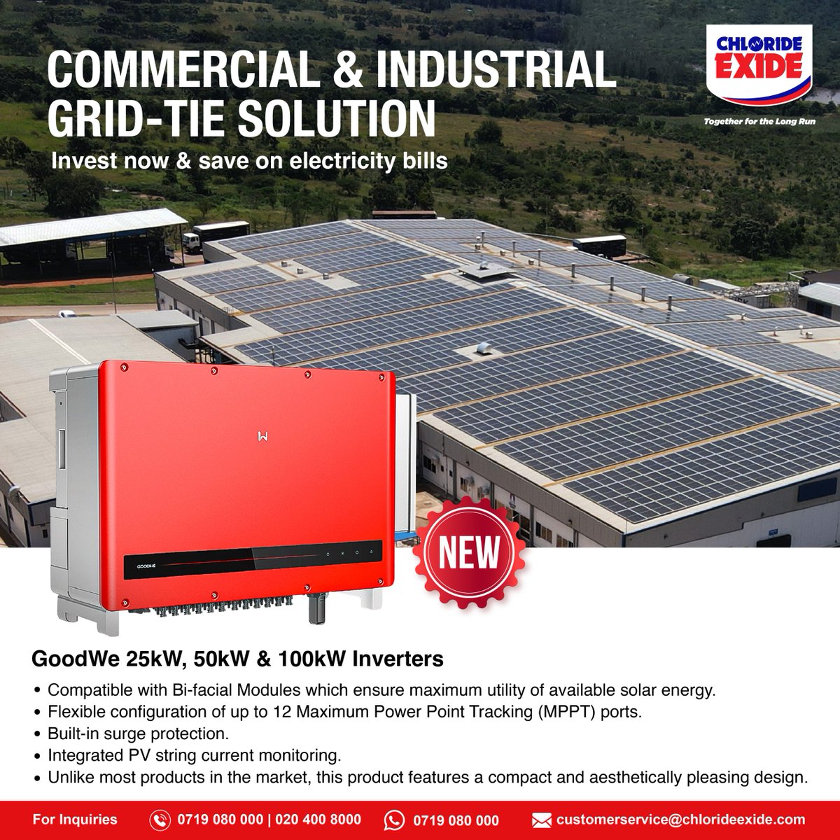 chloridesolar's tweet photo. Does your business lose productivity due to frequent power outages? Our commercial and industrial energy storage solutions offer reliable backup power to keep your operations running smoothly. Call us for more information!
#EnergyStorage #SolarPower #SolarPV #GridTie #WeKnowSolar https://t.co/Ebmg3QUD9V