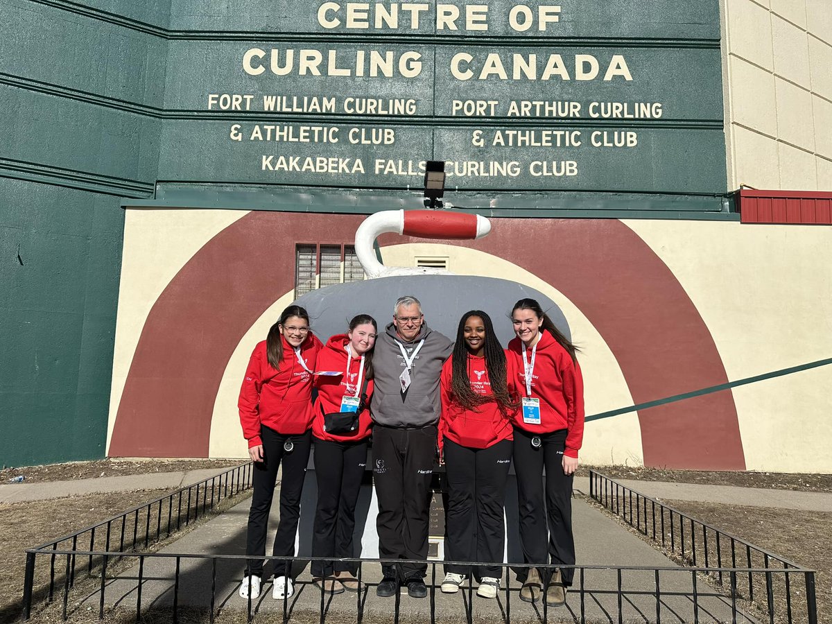 Team Chilton is playoff bound in the Ontario Winter Games. Their next game is against Team Vivier at 8 a.m. Good luck ladies! #curling #thunderbay #ontariowintergames