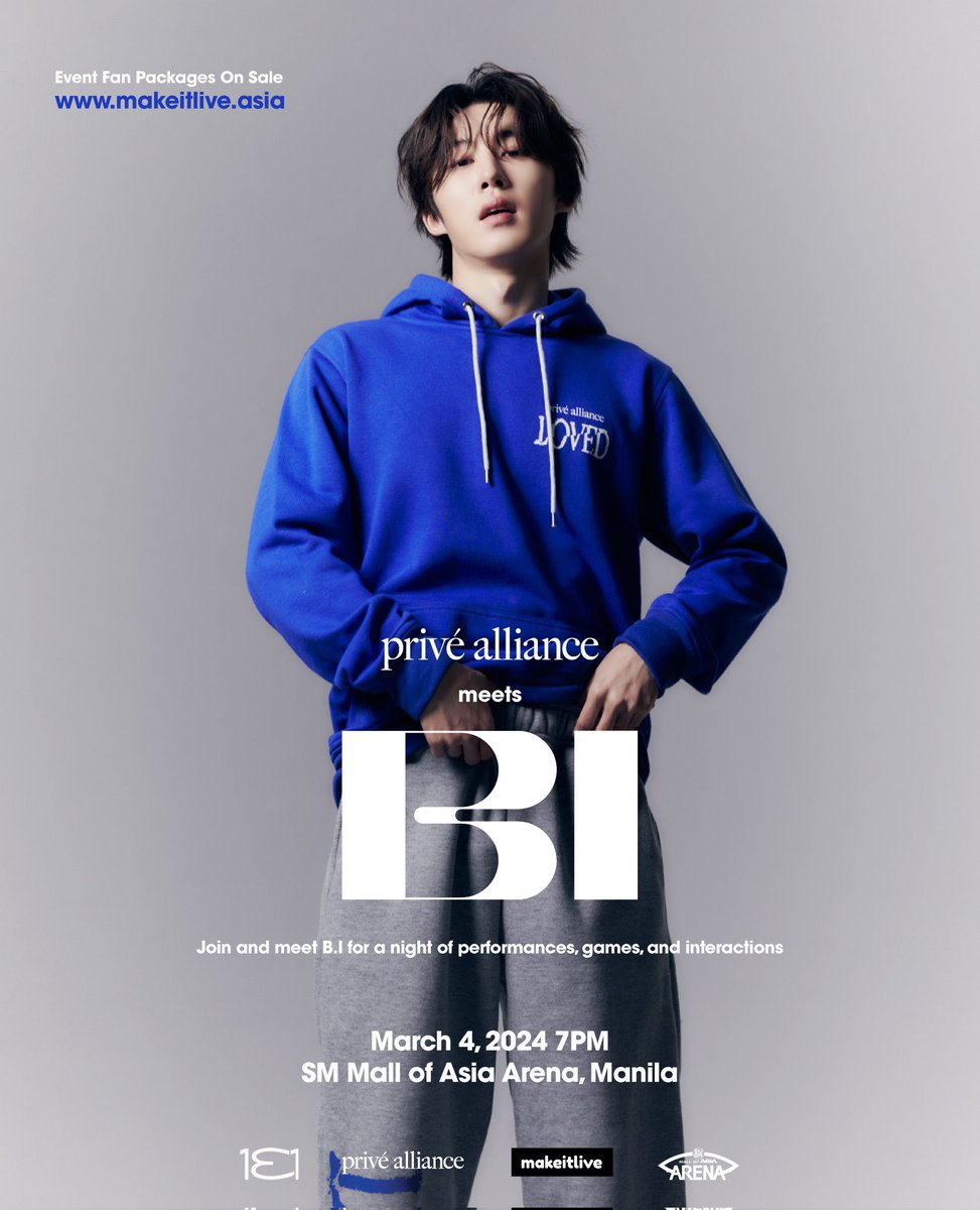 AFanHeart_twt's tweet photo. TIKTOK TICKET GIVEAWAY
Privé Alliance Meets B.I in Manila 

Mechanics:
1.Repost and Like this video: https://t.co/sOL06ixGiW
2. Must be following @theoppaislife &amp; @annyeongruth on Tiktok
3. Comment  why you love B.I

Winner announcement: Mar 1

#PriveAlliancexBI #BILovedInManila https://t.co/ZtbFeBySah