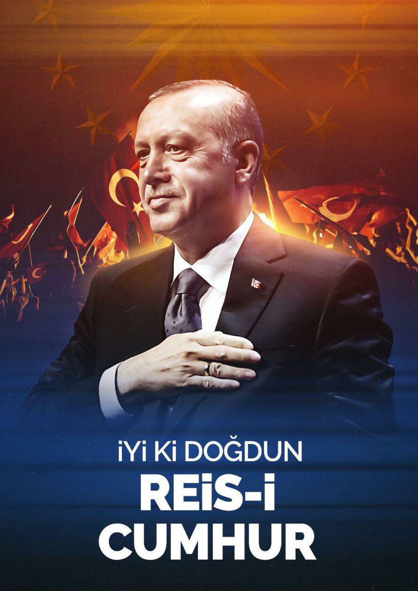 İyi ki doğdun uzun adam <a href="/RTErdogan/">Recep Tayyip Erdoğan</a> ❤️

#İyikiDoğdunMilletinAdamı
#CumhurunReisi70yaşında