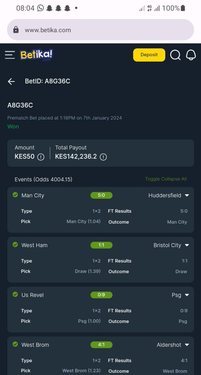 khalid_wits's tweet image. ODDS ODDS💯

This the best source for odds✅💯
Try it today💢

To contact us whatsapp: +254105659531

Whatsapp Link: wa.link/jv6bfg

( Charlene Ruto Peter Morgan E-CITIZEN )