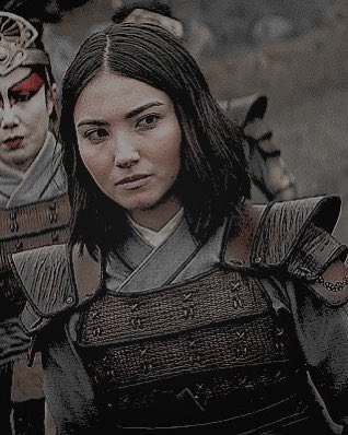fanfightings's tweet image. — 𝐓𝐇𝐄 𝐖𝐀𝐑𝐑𝐈𝐎𝐑.

       an independent portrayal 
       of suki from atla. kyoshi
       warrior. protector. expert
       fighter. girlfriend. number
       one sokka fan. she/her. 

a deity of #𝐡𝐲𝐥𝐢𝐚.