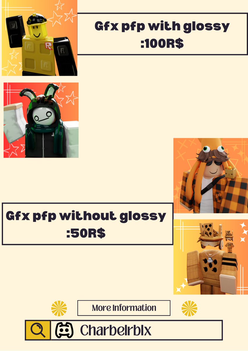 Charbel_msd1's tweet photo. COMMISSION SHEET!

If you would like to order pls dm me here!

You have to pay first and then i start with it!

#RTC #ROBLOX #robloxart https://t.co/0uAx6z7Cue