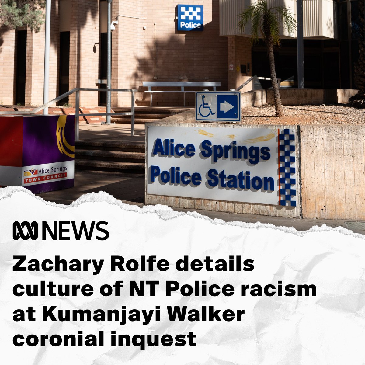 “Racist language was normalised in the NT Police Force,” Rolfe told the courtroom. Read the full article here: abc.net.au/news/2024-02-2…