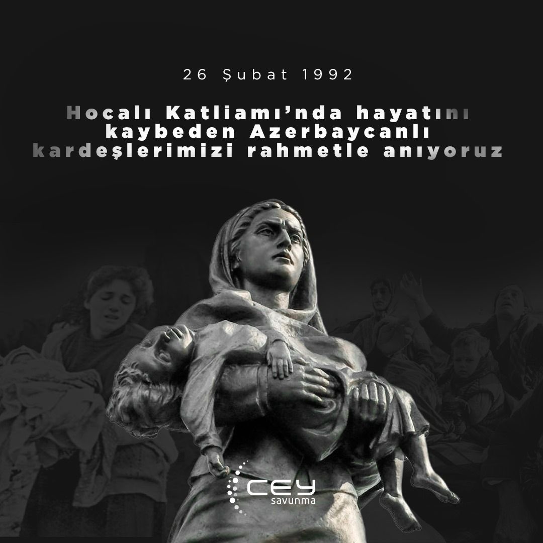 32 yıl önce bugün, Hocalı’da katledilen Azerbaycanlı kardeşlerimizi rahmetle anıyoruz. #HocalıKatliamı