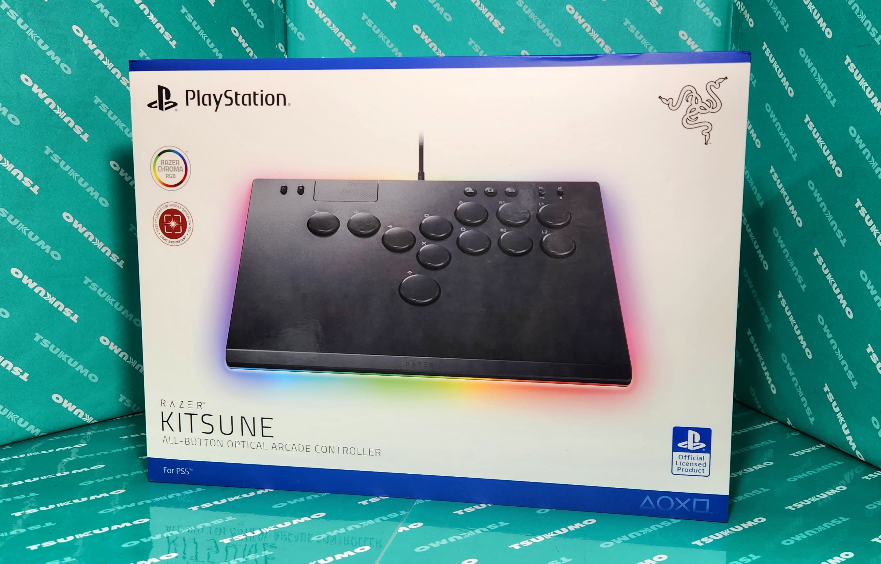 Razer Kitsune 動作確認済み Razer初のレバーレスタイプのアーケードコントローラー 「Razer