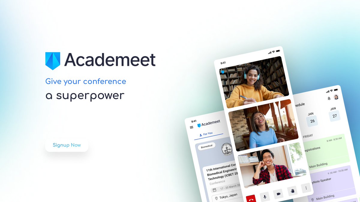 Calling all #students, #teachers, and #professors. #AcademicConferences provides an excellent opportunity to showcase your latest research and network with fellow academics. Don't miss out on this valuable experience

Explore more at academeet.io🌐