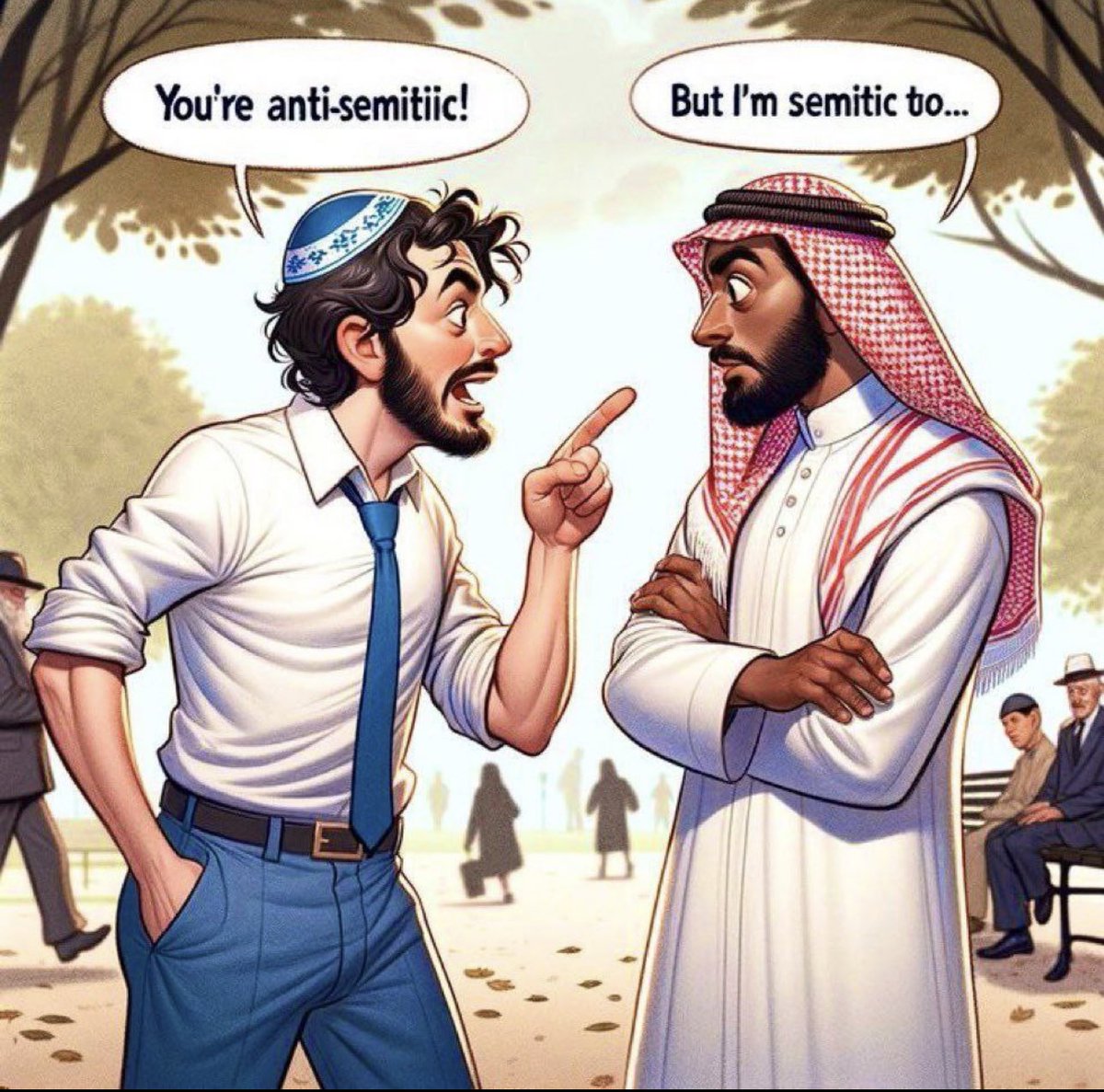 nourddinemb's tweet photo. Some American children's excuses are, "Oh, you're anti-Semitic." If that gives you proof, yes, I'm anti-Semitic to you and anti-Semites, and it's none of your business. I'm hostile to whoever I want.
#semitic https://t.co/BE9DwrRQ9V
