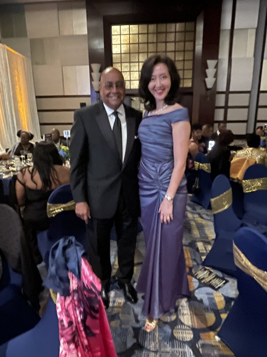 What a wonderful Friday evening at the <a href="/NAACP/">NAACP</a> #houston branch #gala. Great time with colleagues Kafi Slaughter,
Reginald Lillie II, DeAnne Steele, Jos Patterson. It’s an honor to be with Dr. Ruth Simmons, <a href="/RepAlGreen/">U.S. Representative Al Green</a>, keynote speaker Michael Eric Dyson, and #honoree <a href="/RodneyEllis/">Rodney Ellis</a>