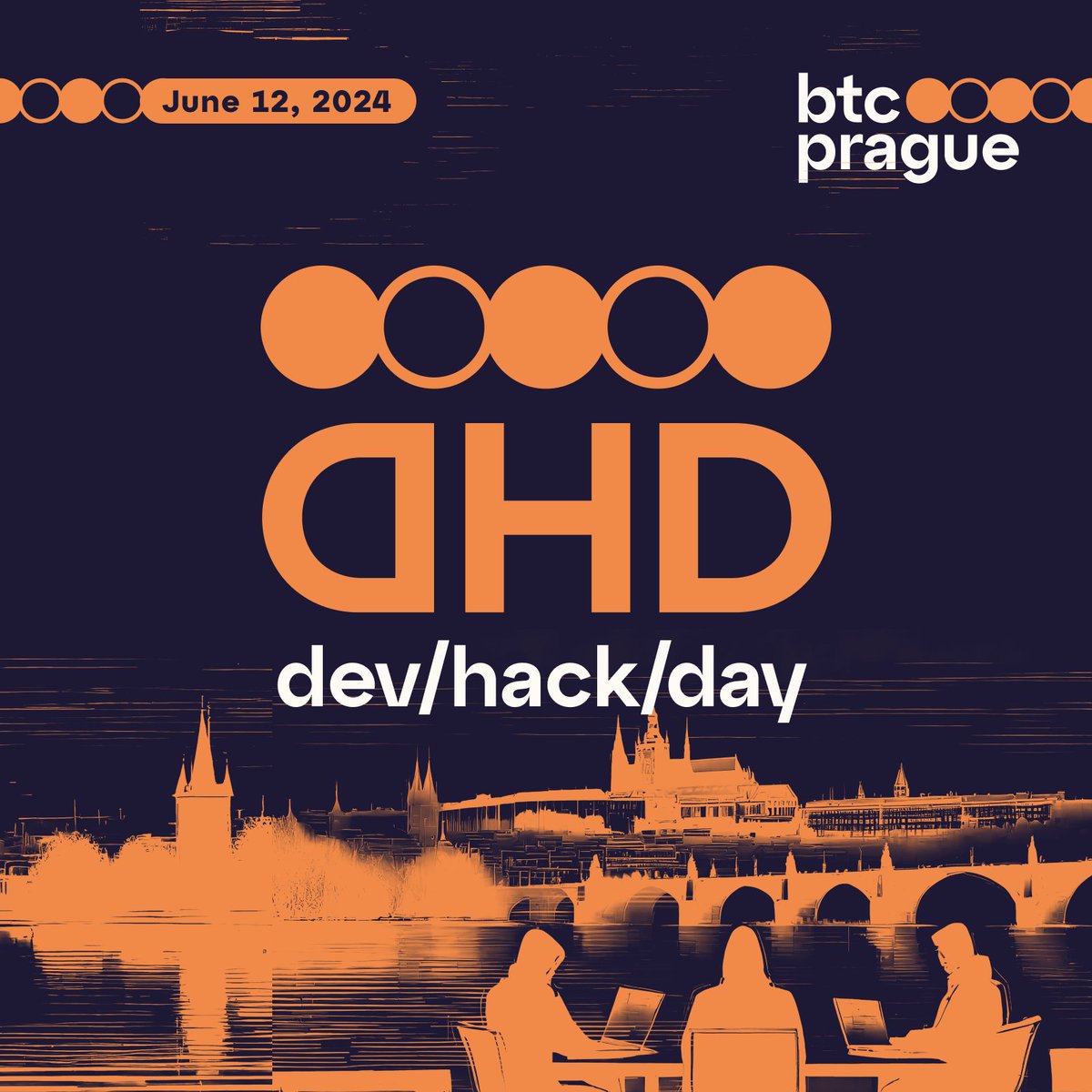 dev/hack/day is back! 🔥

If there was more of a blast than BTCPrague last year, it was the dev/hack/day. 💥

A day full of pure tech talks, workshops &amp; Socratic seminars with 100+ world's top FOSS devs. 🤓

🌮🍶 Food &amp; drinks are included during the whole day and this time even