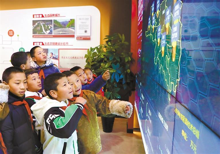 TibetNews11's tweet image. gli adolescenti dell'#istituto di assistenza sociale in visita al Museo della città di Qamdo