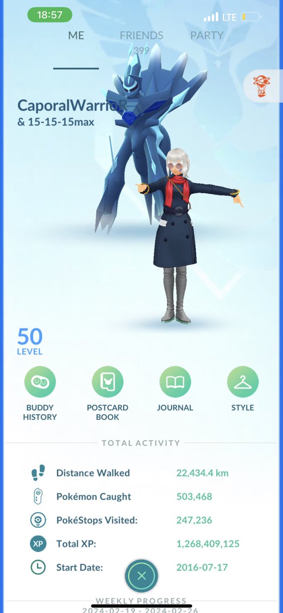 CaporalWarrioR's tweet photo. 🥳🥳🥳🥳🥳 veryyyyy nice weekend 808 raids done so far only for legendary and 44 million xp made 🥳 thanks for the spammersss ❤️ love yalll #pokemongo #pogoraid https://t.co/yJ6cF0vp31