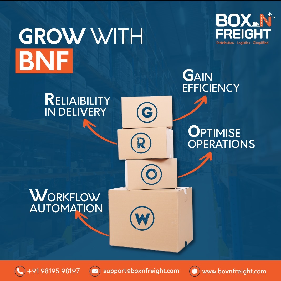 boxnfreight's tweet image. Unlock the power of streamlined logistics. With Box N Freight, efficiency, reliability, optimization, and automation are not just promises, but the foundation for your business&apos;s success. Grow smarter with BNF.
#boxnfreight #gainefficiency #optimiseoperations #reliability