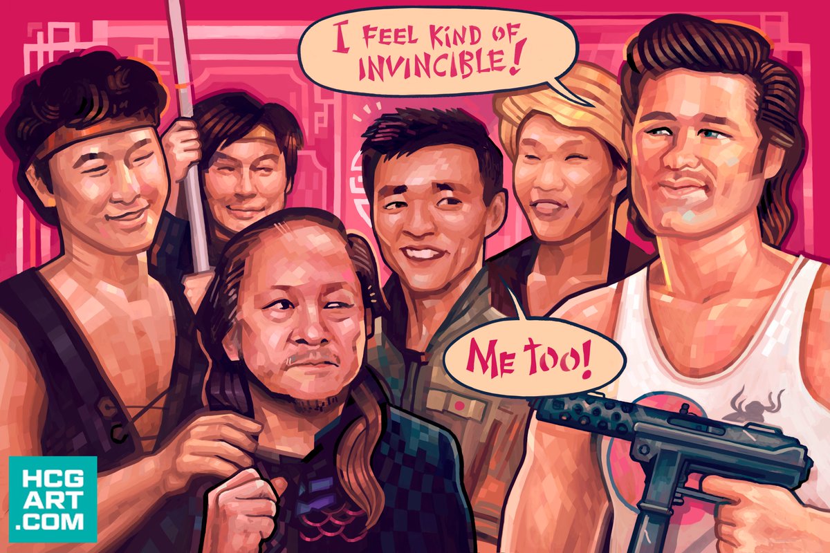 So happy to participate in @herocomplexgallery ´s new exhibition, Action 80s! Check it out to see some mind-blowing pieces by many awesome artists.  🚚👹 
hcgart.com/action-80s   #bigtroubleinlittlechina