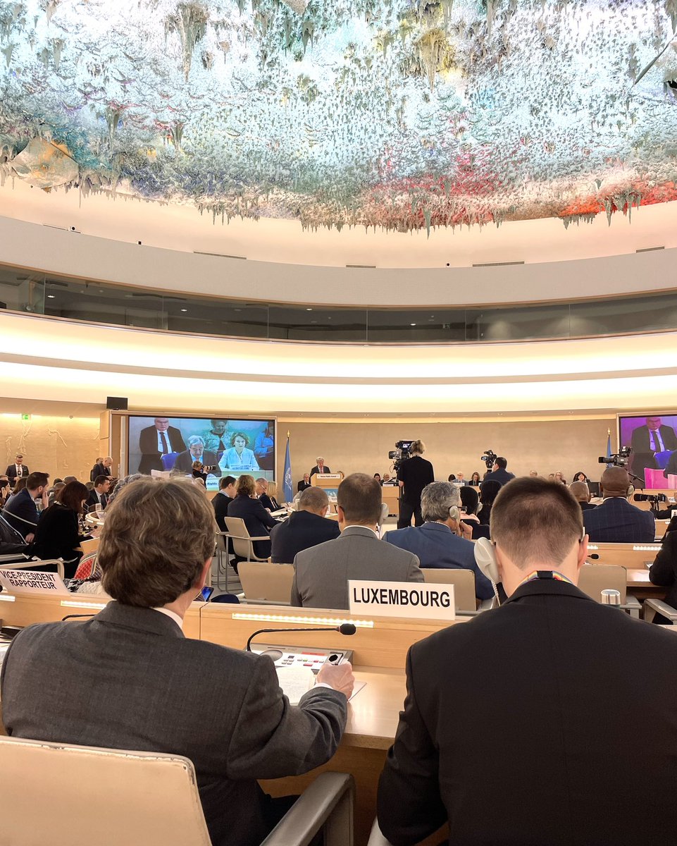 The 55th session of the @UN_HRC starts today! As a Human Rights Council member, #Luxembourg🇱🇺 will continue to speak out for the #HumanRights of all people, everywhere. 🇱🇺activities 👉 geneve.mae.lu/fr.html You can follow the session's opening here👇: webtv.un.org/en/asset/k13/k…
