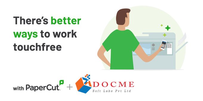 tapasda68785699's tweet image. With PaperCut, there's no need for users to touch your printers. Touchfree or contactless printing is available in your workplace with PaperCut's mobile print release technology. 
#Printmanagementsolution
#papercutMF
#printmanagementsoftware
#papercut
docmesoftlabs.com/paper-cut/