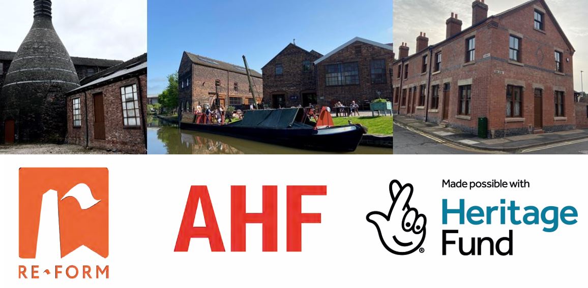 TODAY
Re-Form Heritage Open House Heritage Q&amp;A Day
10am to 4pm
Join us to ask questions about the Stoke Heritage Development Trust
More Info: re-form.org/middleportpott…
With <a href="/HeritagefundUK/">The National Lottery Heritage Fund</a> &amp; <a href="/archhfund/">The Architectural Heritage Fund</a>
#stokeontrent #Heritagefund #Nationallottery #HeritageDevelopmentTrust