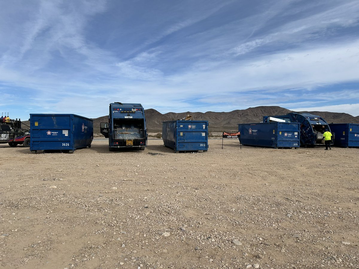 rubberdust's tweet image. #mint400 Mojave Desert clean up. Quit throwing your shit in the desert