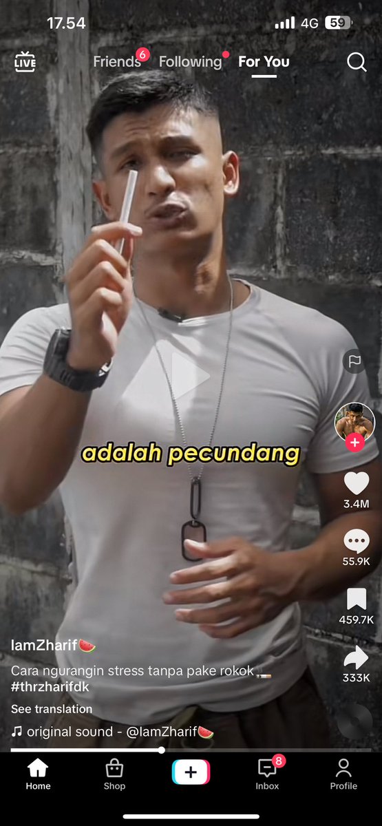 khoirul_atfi's tweet photo. Mau ngasih tanggapan dari TikTok @ https://t.co/sK6GcqhZus tentang rokok dianggap candu, penghilang stres, dan perokok adalah pencundang. 

SEBUAH UTAS https://t.co/lVvYVGFkZK