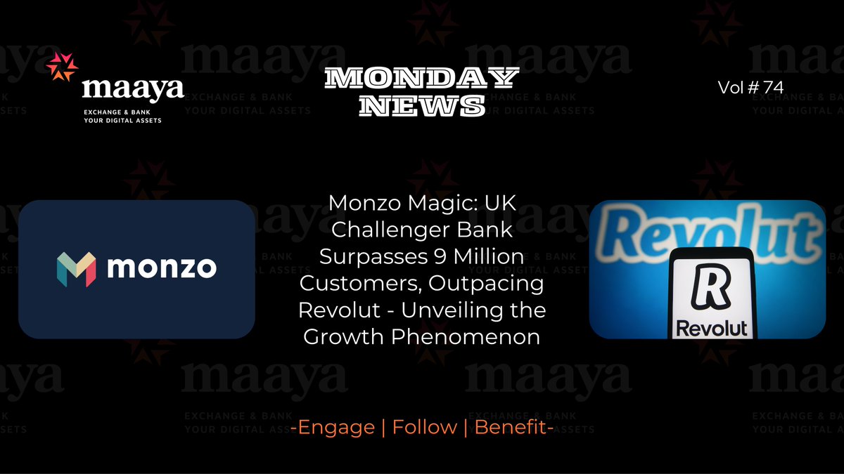 Monzo's extraordinary journey continues as it crosses the 9 million customer milestone, outshining competitors like Revolut. Dive into the dynamics of this UK challenger bank's success story.

#DigiMaaya #MonzoMagic #ChallengerBanks #FintechSuccess #Revolut