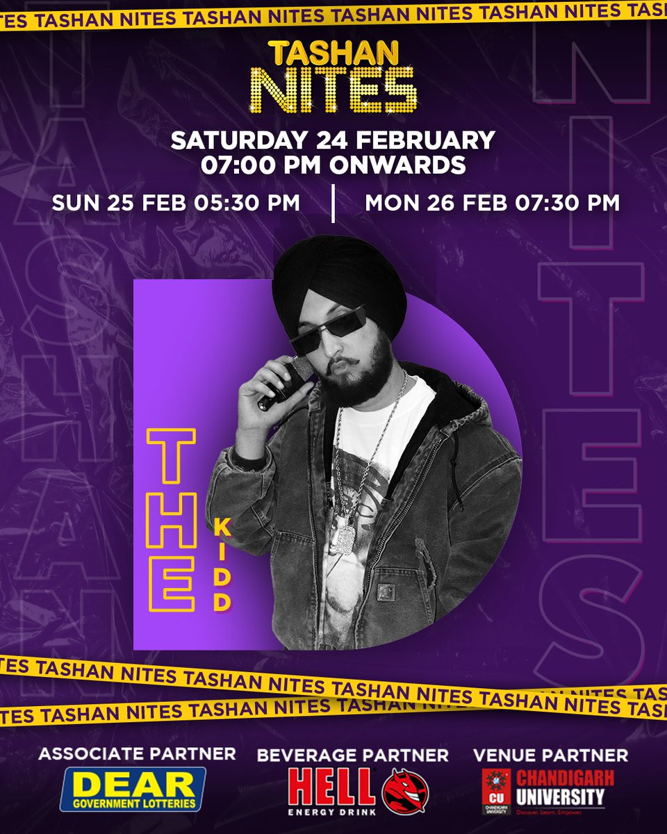 Are you all ready for Tashan Nites? See you all on 25th Feb at 5:30 PM and 26th of Feb at 7:30 PM 2024 onwards only at @9xtashanofficial #tashan And we’re back with Full Tashan ♥️ With #Thekidd #9xtashan #tashannites #music #events #live #actor #singer #performance