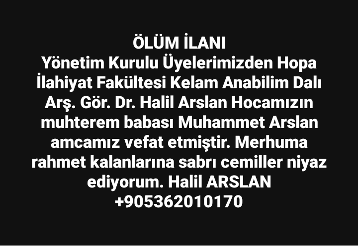 Hopa İmam Hatip Mezunları ve Mensupları Derneği (@hopaihl) on Twitter photo 