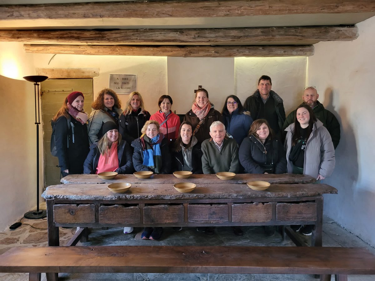 My first trip to L'Hermitage to discover all about Marcellin Champagne and a chance to pause and reflect.

Such a special place ✨✨✨ <a href="/MaristEducation/">Marist Education WCE</a> 
<a href="/moylepark/">Moyle Park College</a>