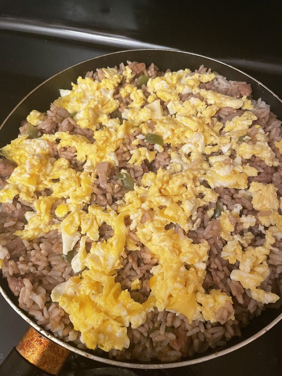 GoJustinG's tweet image. Pork Fried Rice