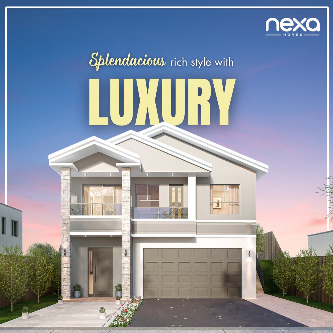 Nexa Homes brings you the sophistication of serene beauty with infrastructural magnificence. Build your custom home with us and upgrade your lifestyle to royalty. 🏠
.
#customhomes #facadedesign #luxurylifestyle #homedesigns #exteriorhomes #modernexterior #exteriorarchitecture