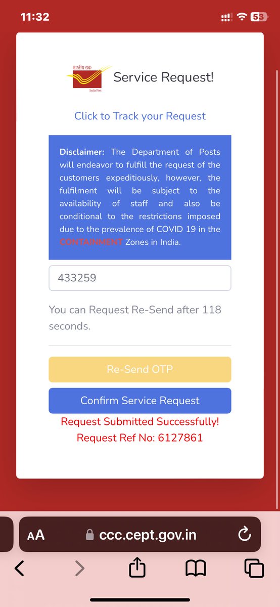 arthbuch's tweet photo. @IndiaPostOffice I have raised request for Adhar service before 1 month I didn’t get any response for a month again I have put new request hope this time I will get service https://t.co/sZFFqjHPz4