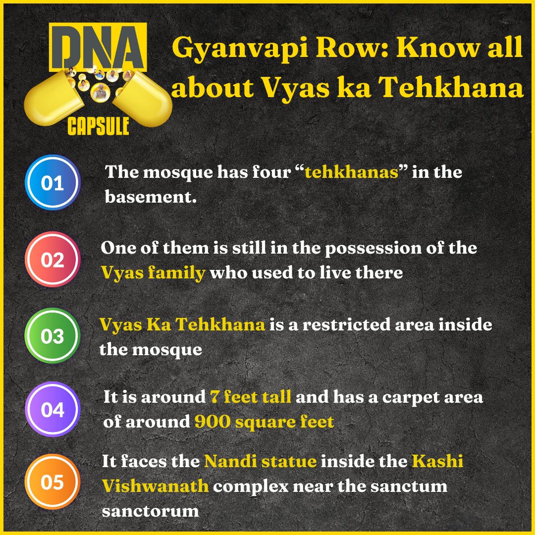 dna's tweet photo. Allahabad HC dismisses plea challenging order permitting Hindus to offer prayers in basement
#GyanvapiRow | #AllahabadHC | #DNACapsule |
Read here: https://t.co/uaGbqWW4O0 https://t.co/bZOiKLtxe0