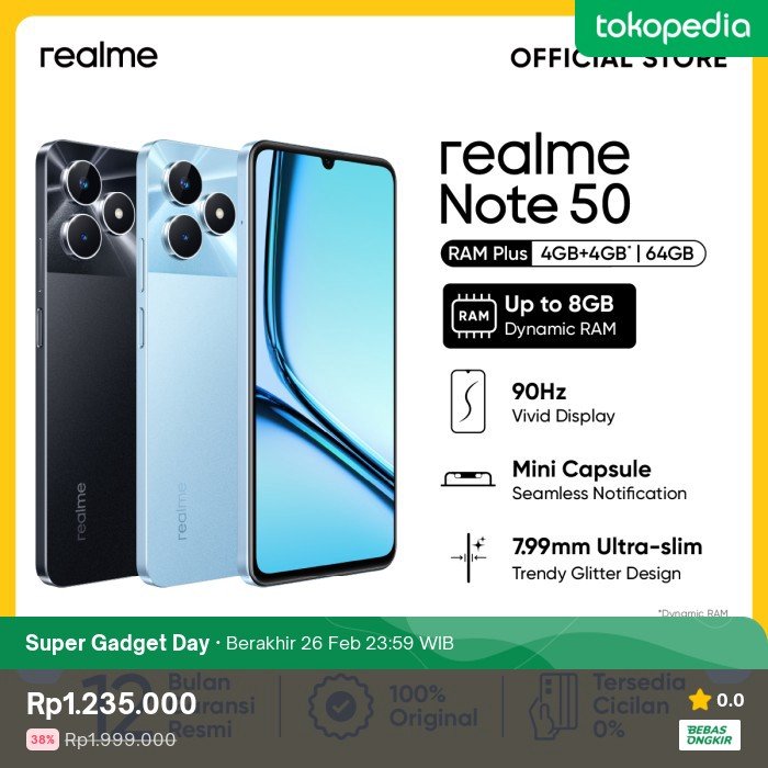 Diskon 38% jadi Rp1.235.000.
Gass yuk.. 
tokopedia.link/dfnVqhPRuHb