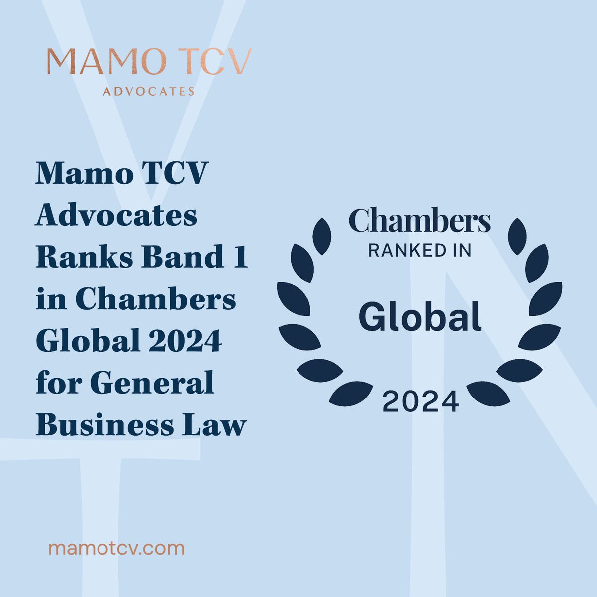 Chambers Global recently published its 2024 Global Guide and once again recognised Mamo TCV as one of the leading law firms in Malta.   Find out more on our website Insights.

#mamotcv #lawyersmalta #chambersglobal2024 #chambersglobal