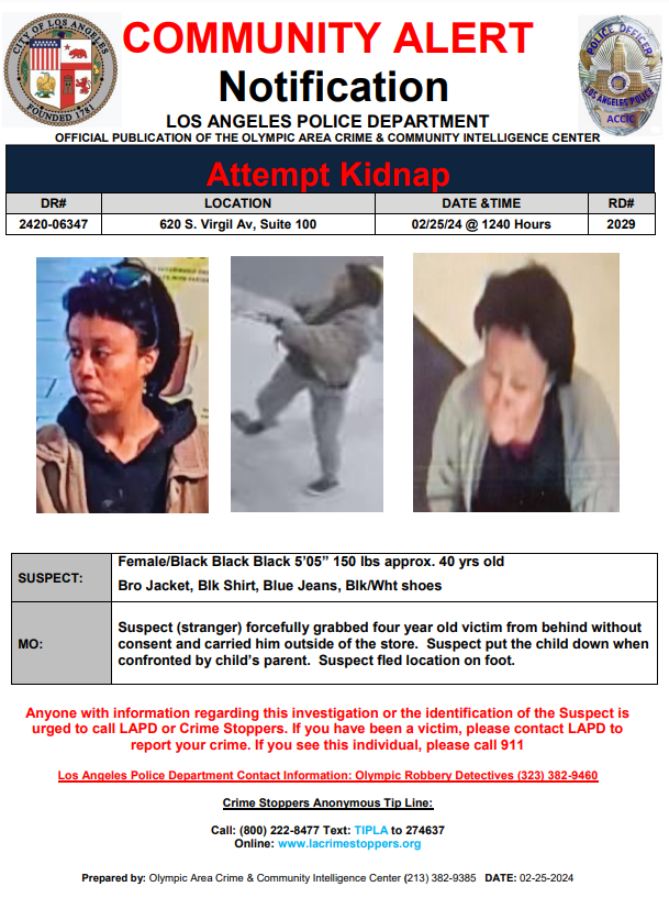 LAPD PIO tweet media