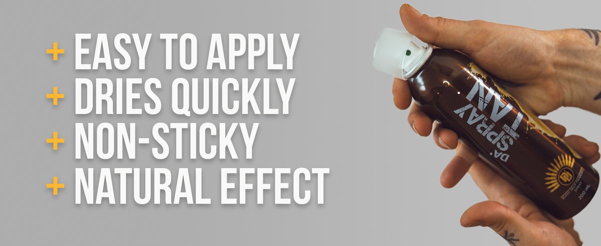 DaDudeyounghair's tweet image. Shine on with Da'Dude! ✨ This tanning spray promises a long-lasting, natural glow that develops evenly over hours. Say goodbye to uneven tan lines and hello to year-round radiance! ☀️🌿 #TanningEssentials #GoldenGlow #DaSprayTan