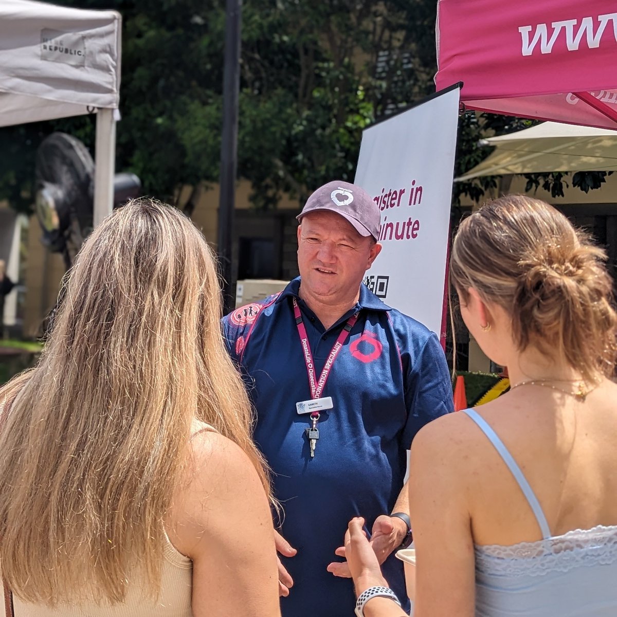 University O-Weeks have been a great opportunity for us to talk to students about the importance of organ and tissue donation. 📚