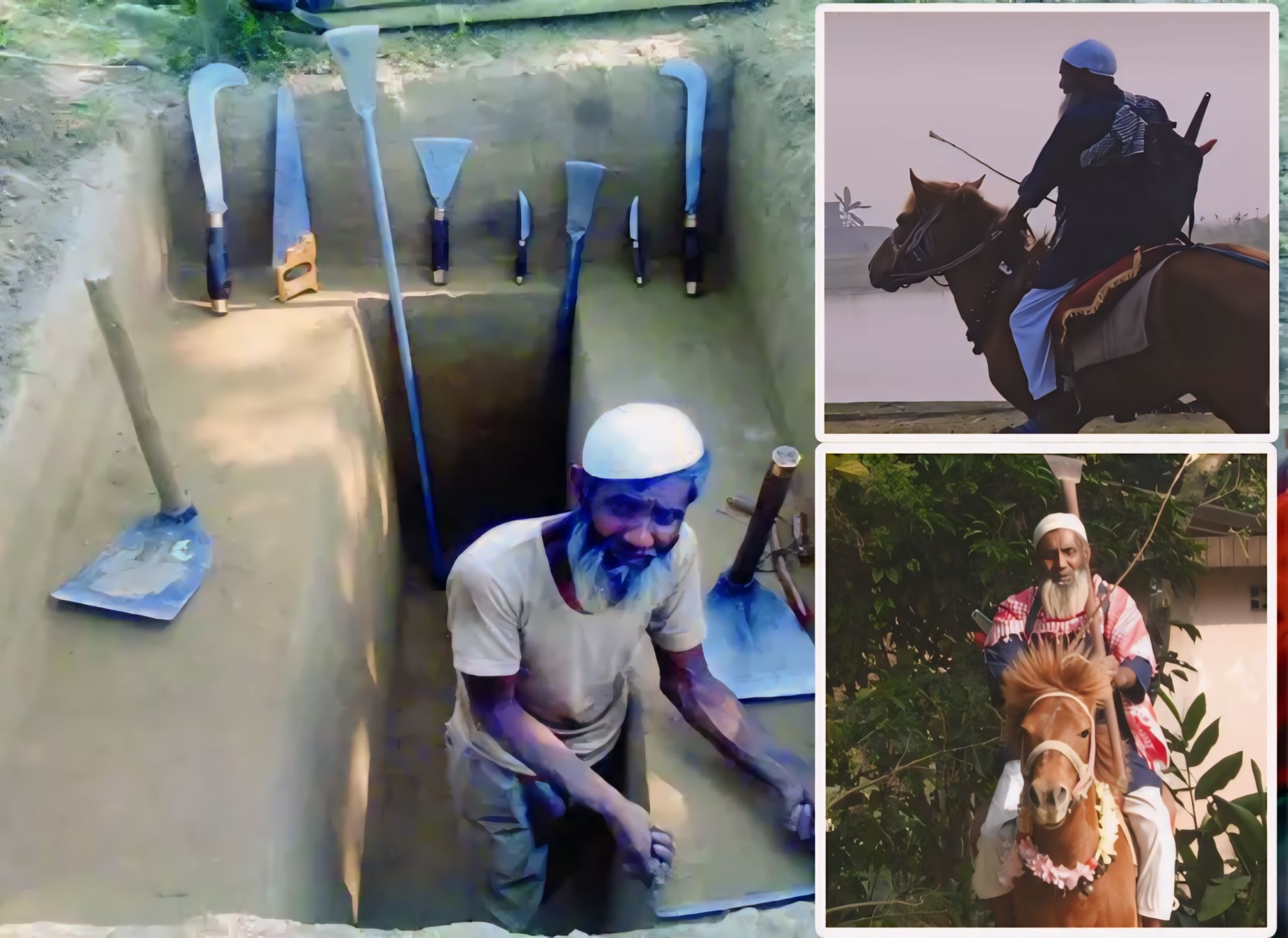 প্রায় ৩ হাজার লোকের শেষ ঠিকানা তৈরি করলেন মনু মিয়া