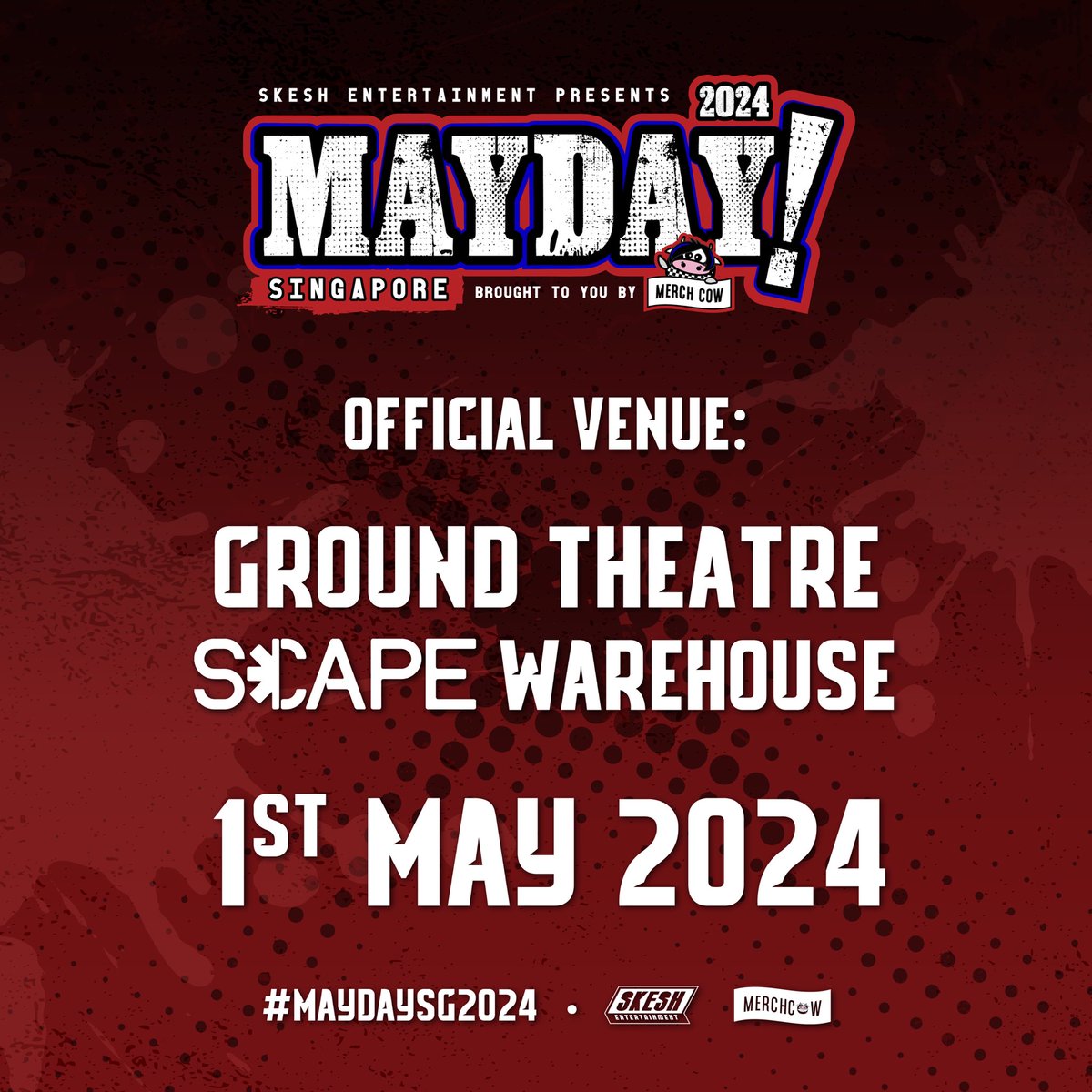 Singapore! Don't miss out this year's @MaydaySingapore this 1st May at @SCAPEsg ! Headliner announcement is around the corner.. #Singapore #MaydaySG2024