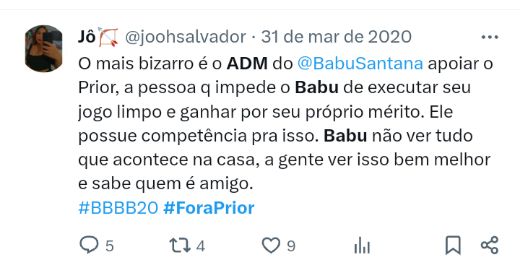 CaioFreduzeski's tweet photo. Lealdade é isso :  o dia que TD twitter ficou puto com o adm do babu por não puxar #ForaPrior mesmo ele estando cancelado .. aprende ADM👍

Seja mais humilde a loba não ganhou de goleada no último paredão viu !! https://t.co/MG2oT7S6fY